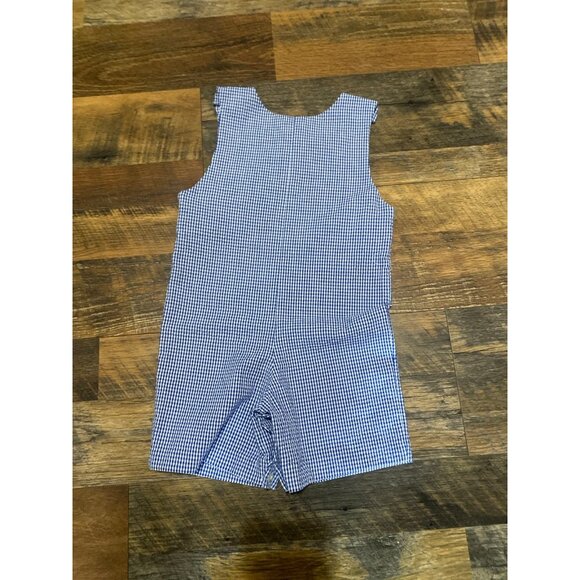 Viva La Fete Regatta Smocked Boy Shortall - Picture 4 of 4
